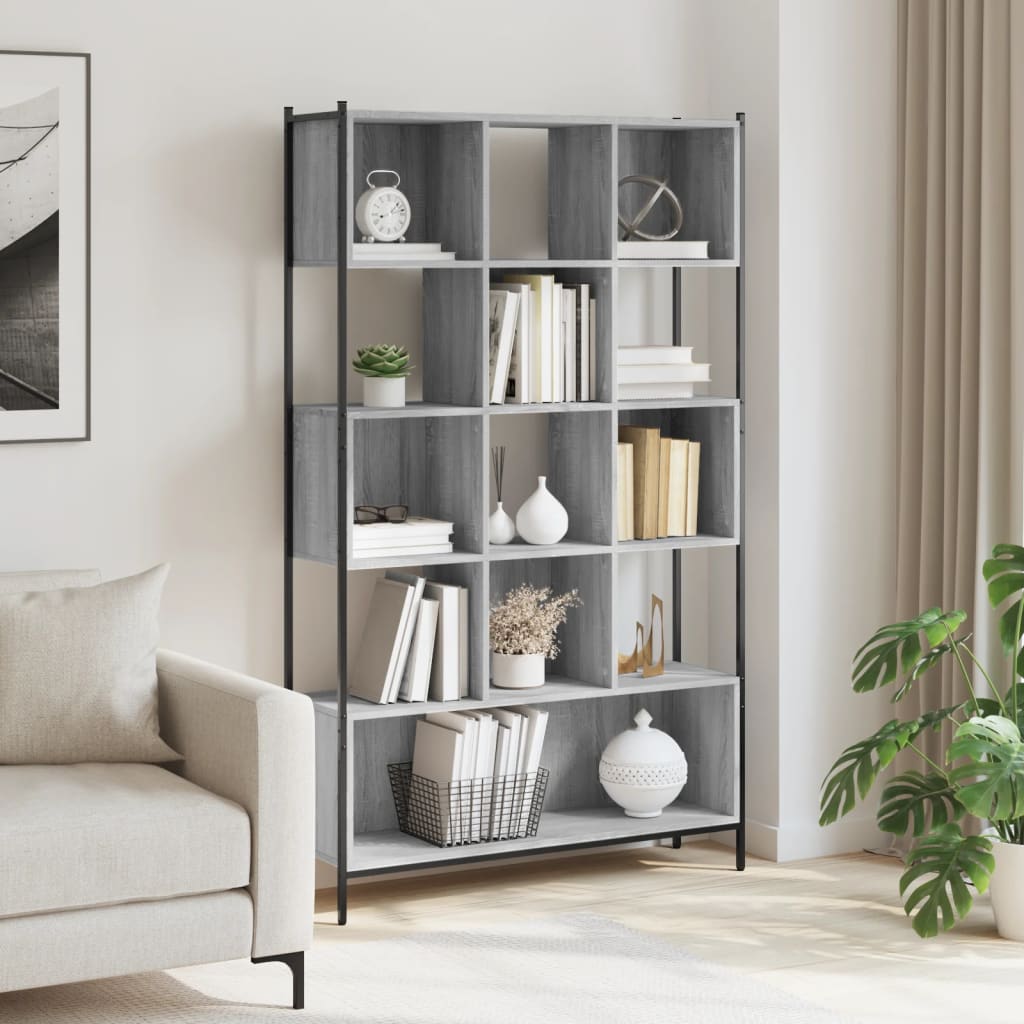 Estantería Madera De Ingeniería 102X28X172 Cm