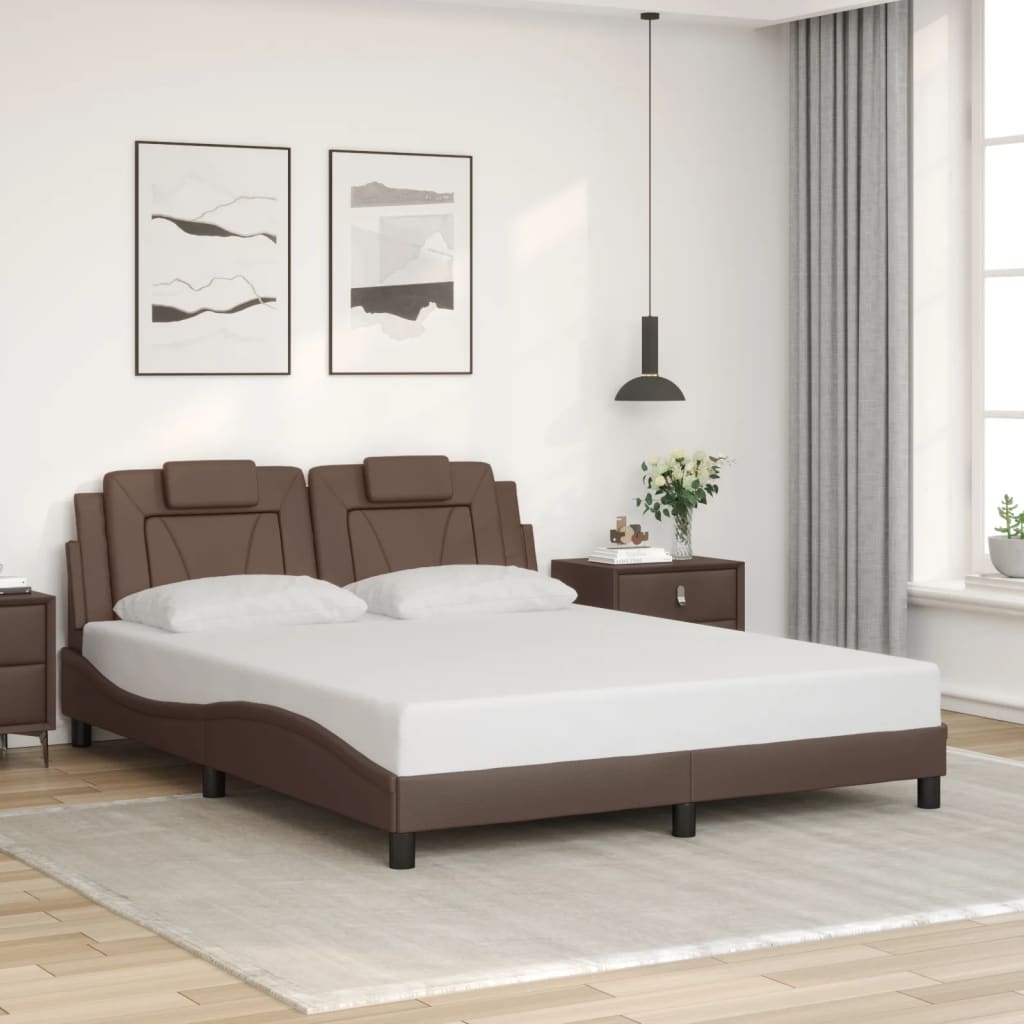Estructura De Cama Viana Sin Colchón 160X200Cm