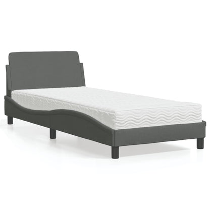 Cama Con Colchón Dover Tela