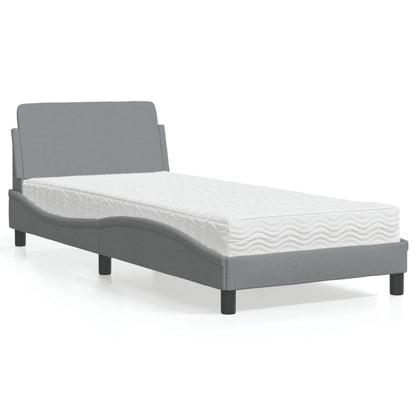 Cama Con Colchón Dover Tela