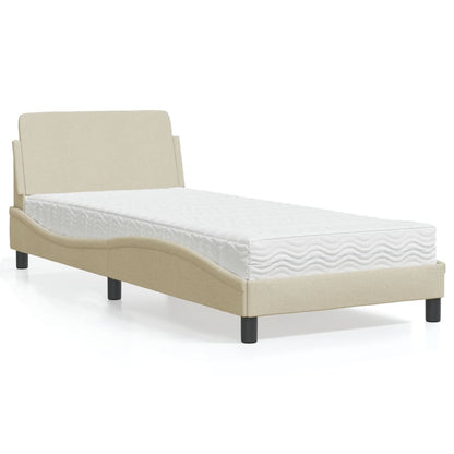 Cama Con Colchón Dover Tela