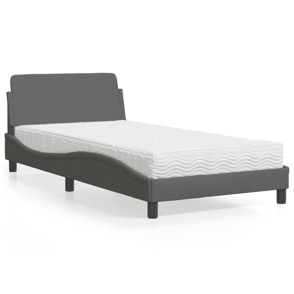 Cama Con Colchón Dover Tela