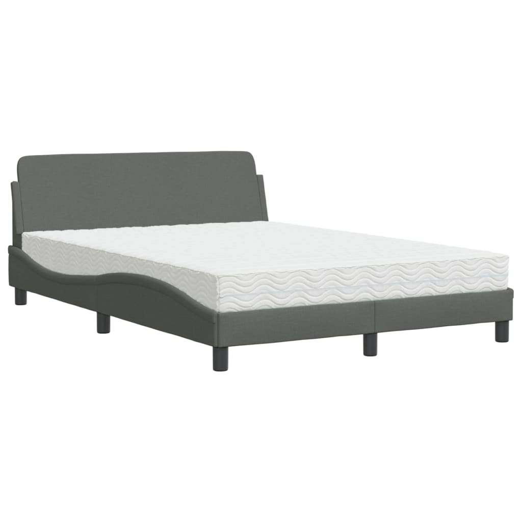 Cama Con Colchón Dover Tela