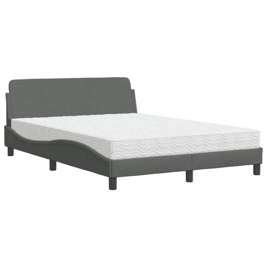 Cama Con Colchón Dover Tela