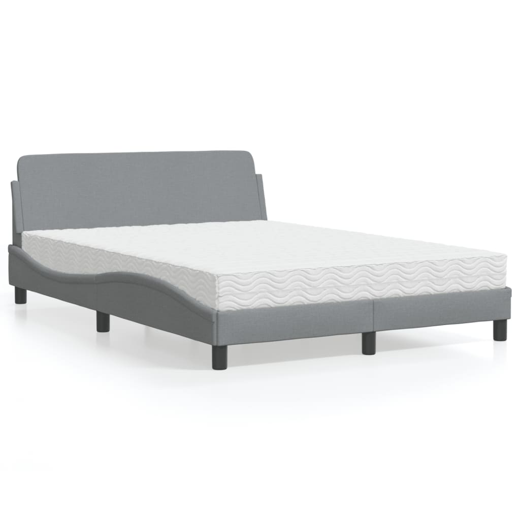 Cama Con Colchón Dover Tela