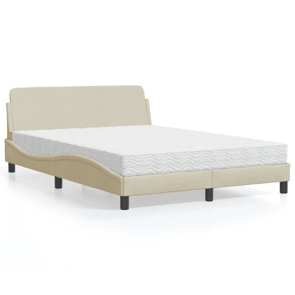 Cama Con Colchón Dover Tela