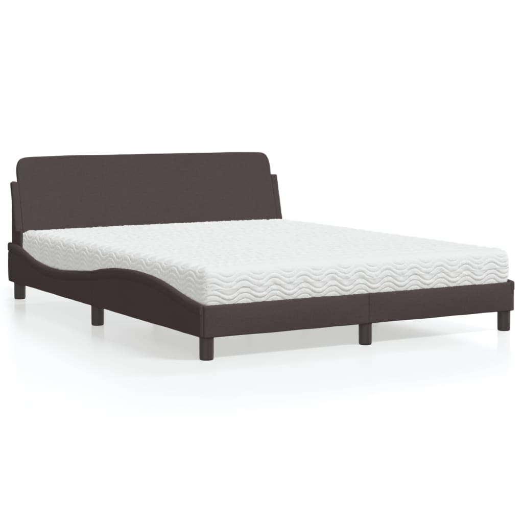 Cama Con Colchón Dover Tela