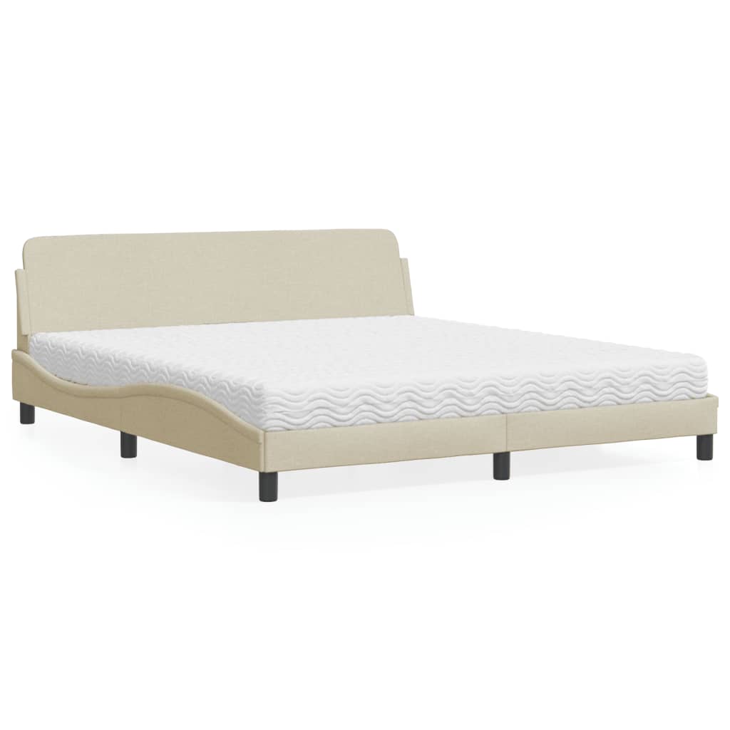 Cama Con Colchón Dover Tela