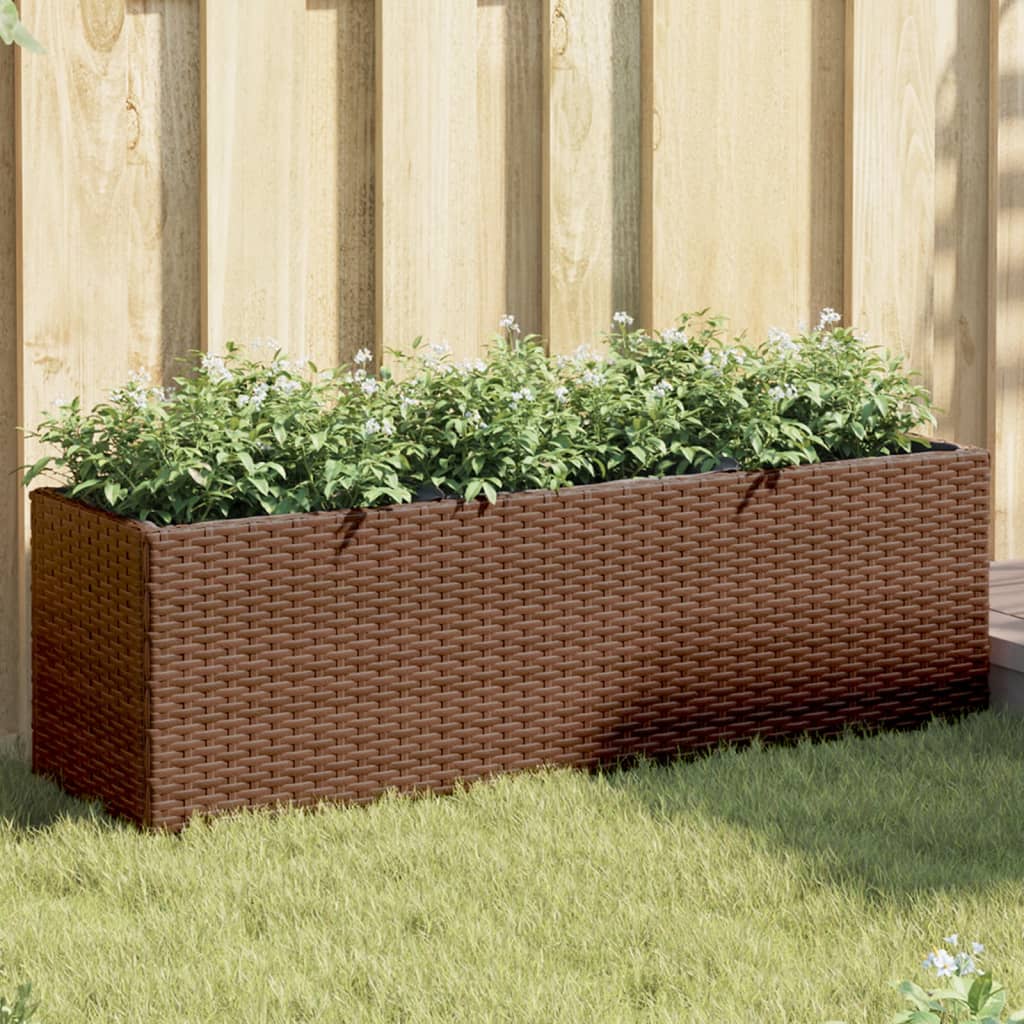 Jardineras Con 3 Maceteros 2 Uds Ratán Pe