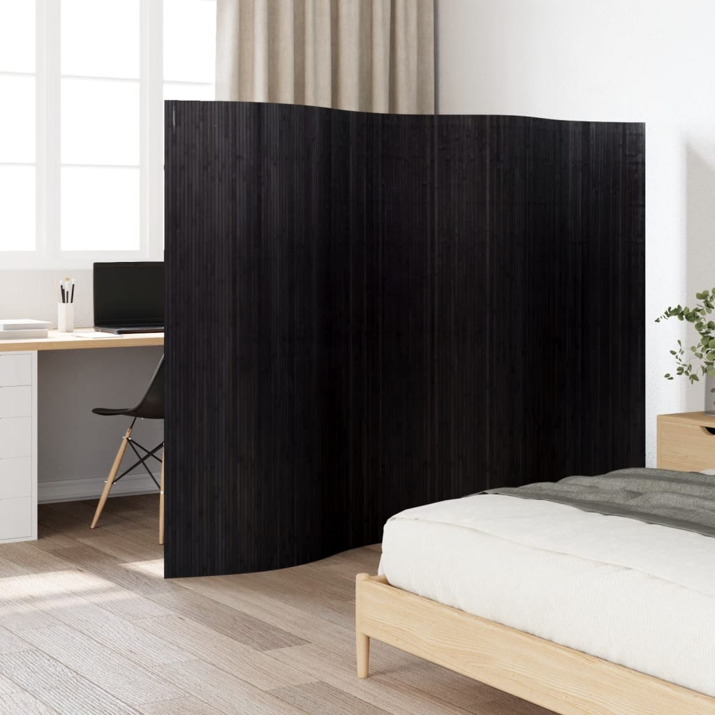 Biombo Divisor De Bambú Ancho Alto 165 Cm