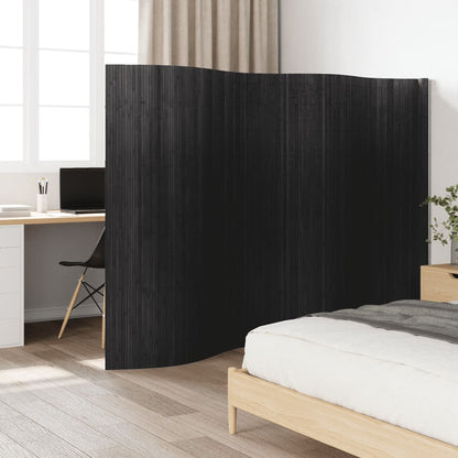 Biombo Divisor De Bambú Ancho Alto 165 Cm