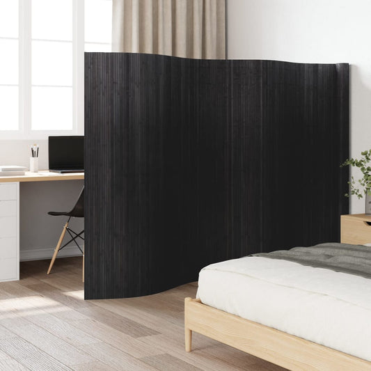 Biombo Divisor De Bambú Ancho Alto 165 Cm