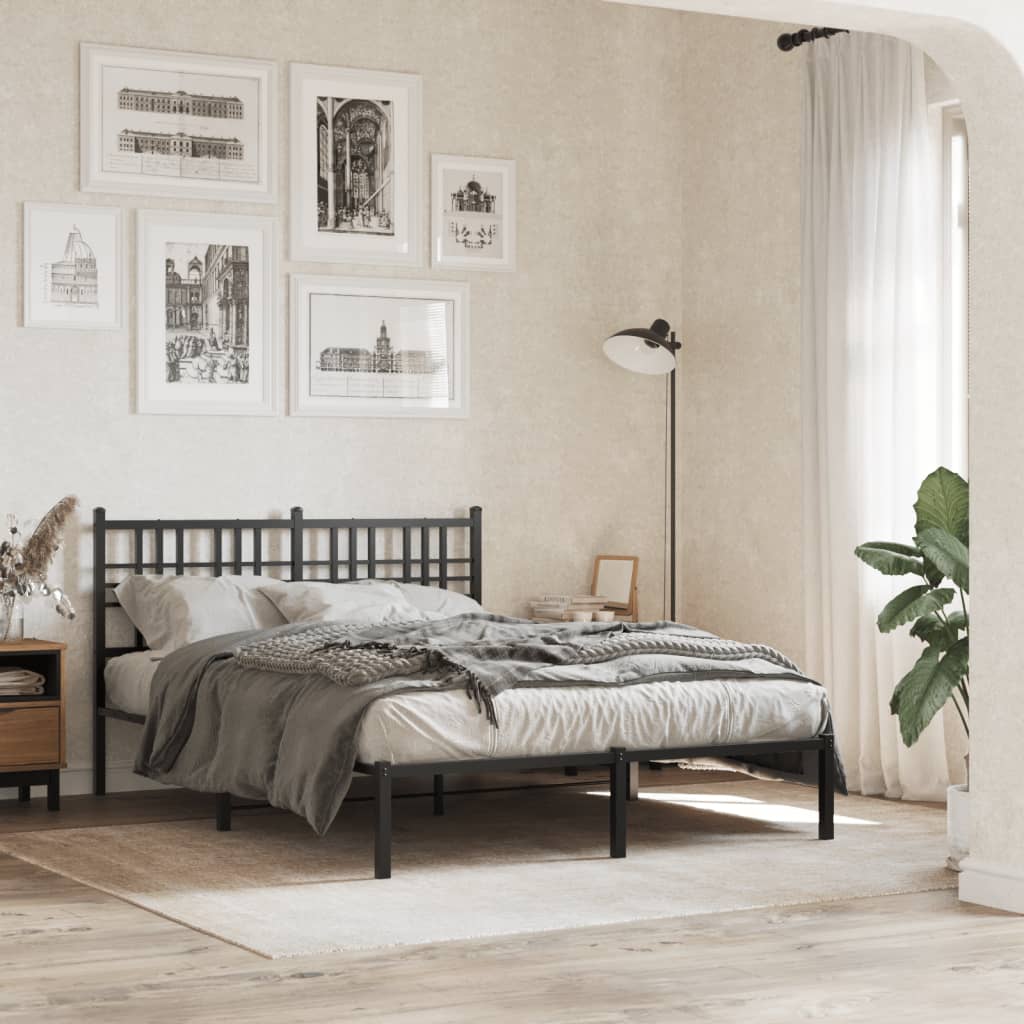 Estructura Cama Sin Colchón Con Estribo Metal