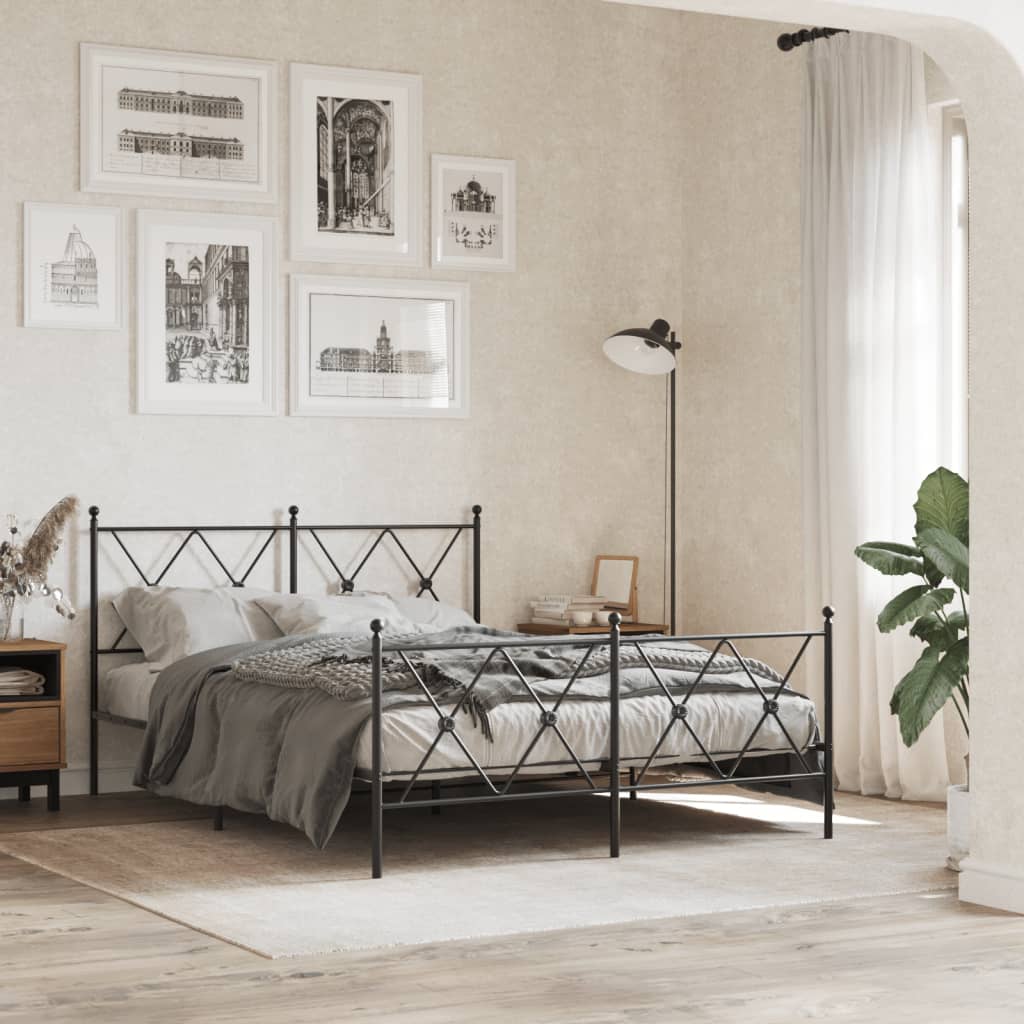 Estructura Cama Sin Colchón Metal