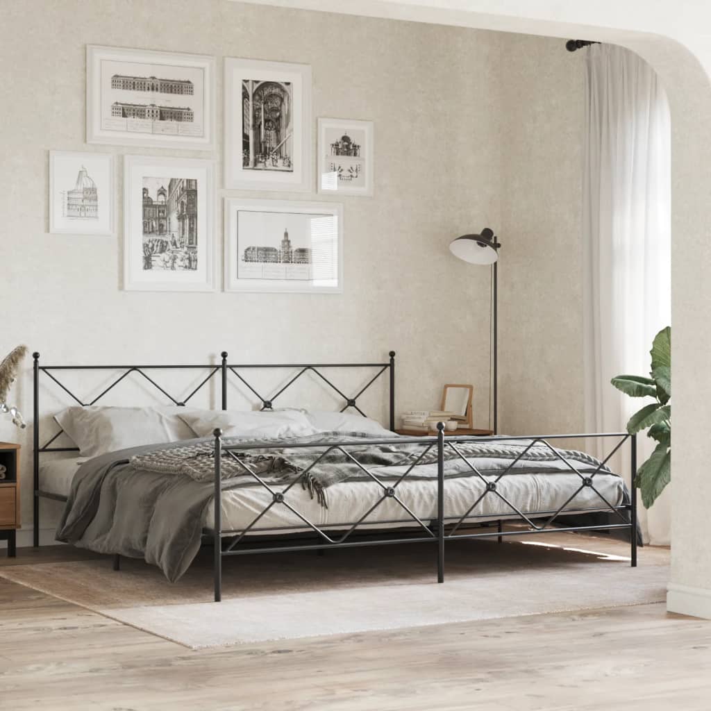 Estructura Cama Sin Colchón Metal