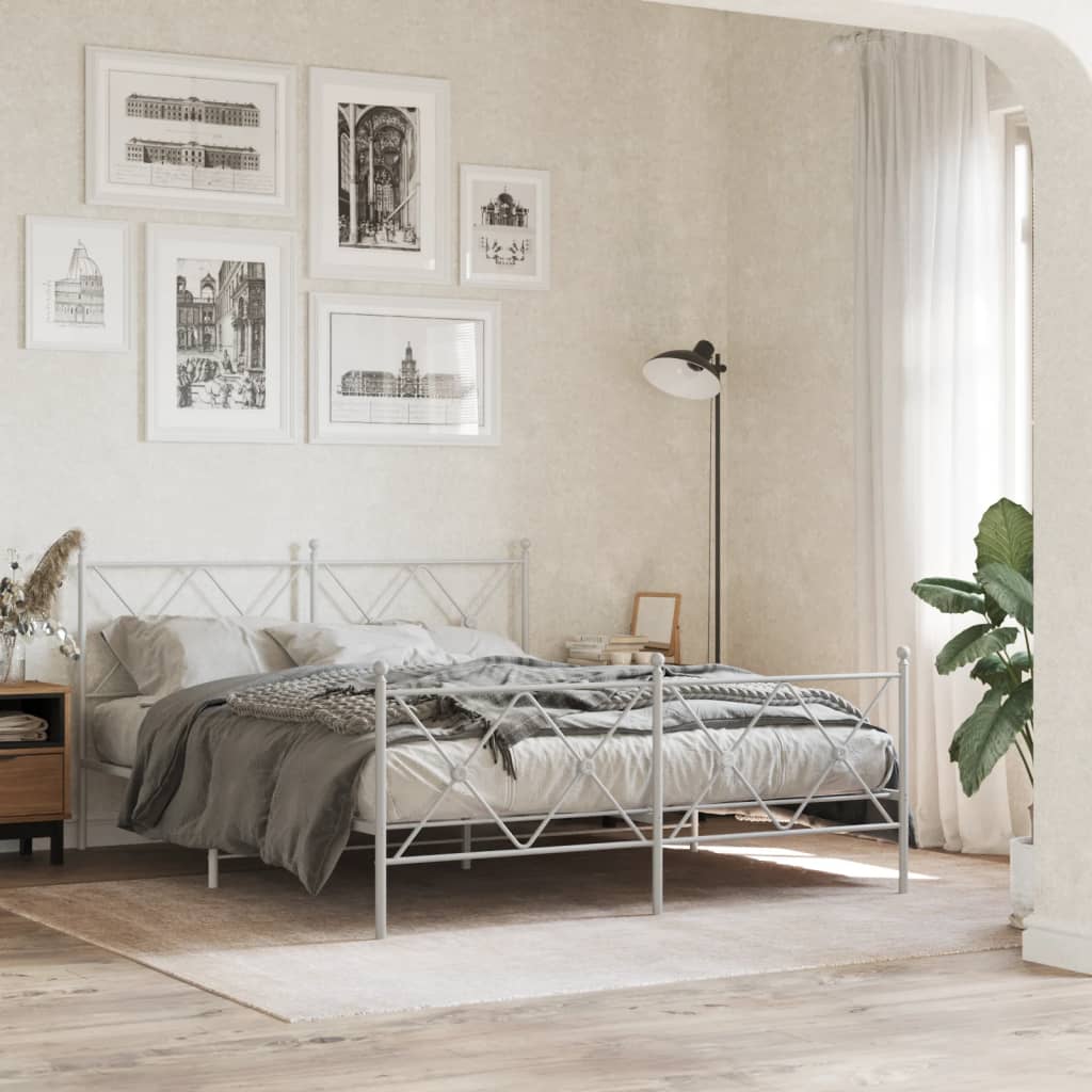 Estructura Cama Sin Colchón Metal