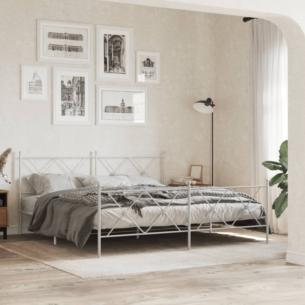 Estructura Cama Sin Colchón Metal