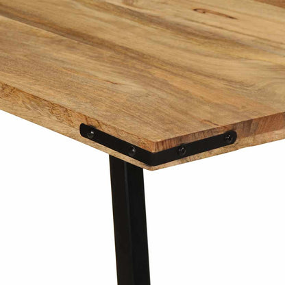 Mesa De Comedor Madera Maciza De Mango