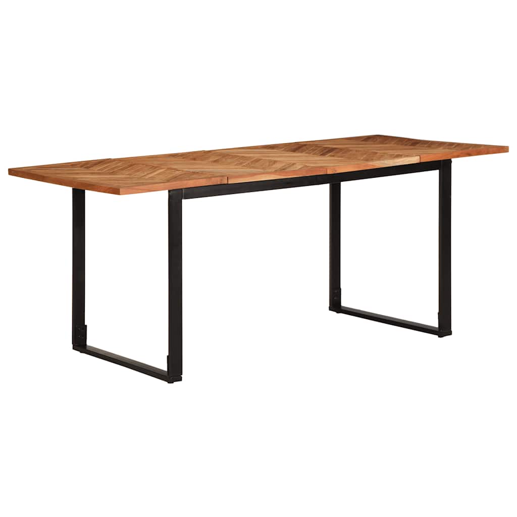 Mesa De Comedor Madera Maciza Acacia
