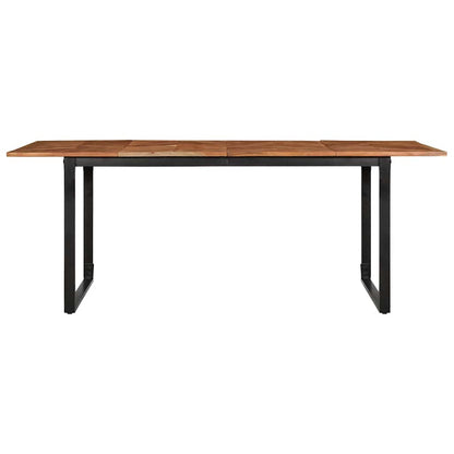 Mesa De Comedor Madera Maciza Acacia