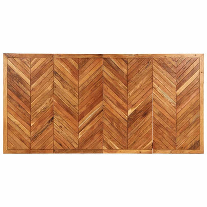 Mesa De Comedor Madera Maciza Acacia