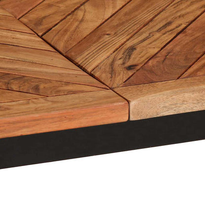 Mesa De Comedor Madera Maciza Acacia