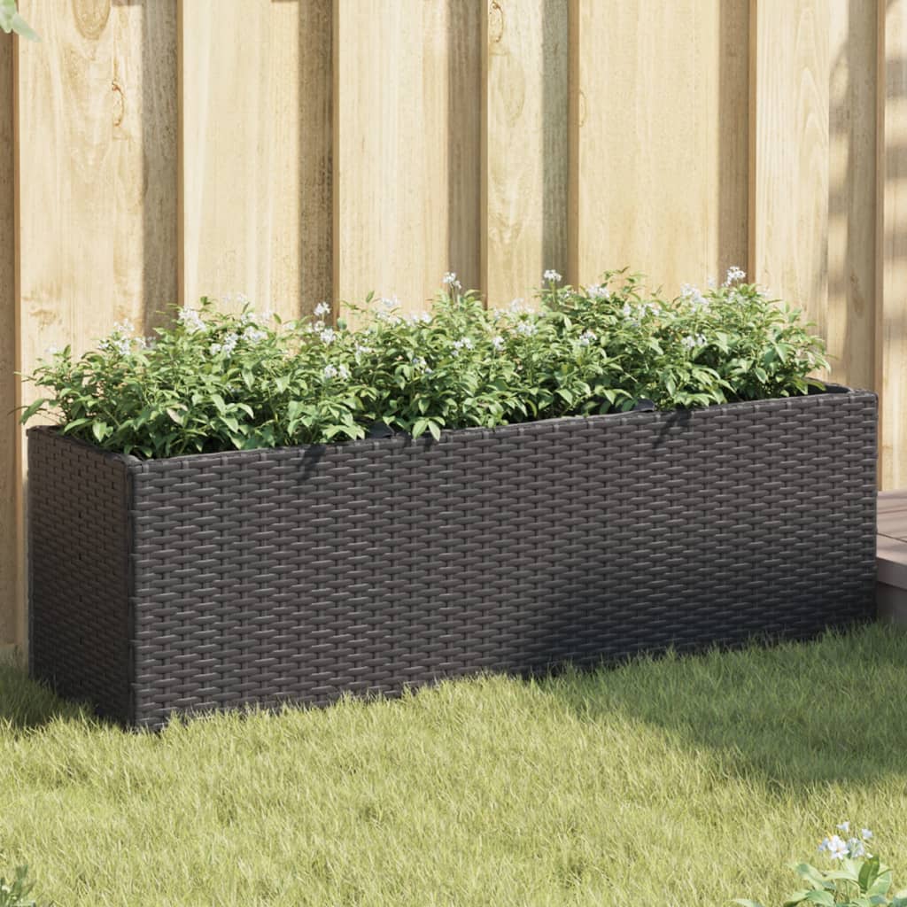 Jardineras Con 3 Maceteros 2 Uds Ratán Pe