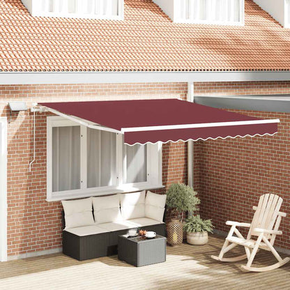 Toldo Retráctil Manual Con Led
