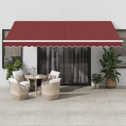 Toldo Retráctil Manual Con Led
