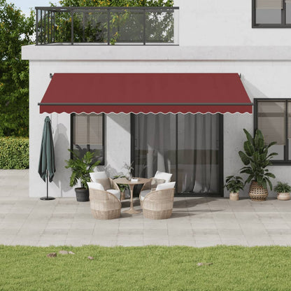 Toldo Retráctil Automático Gris