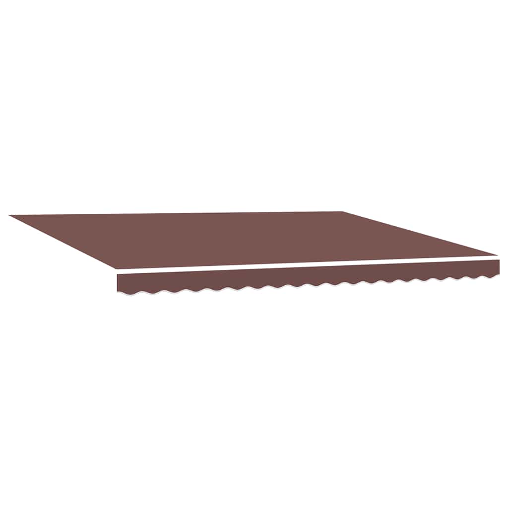 Toldo Retráctil Manual Marrón 450X300 Cm