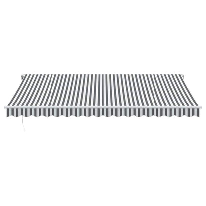 Toldo Retráctil Automático Gris