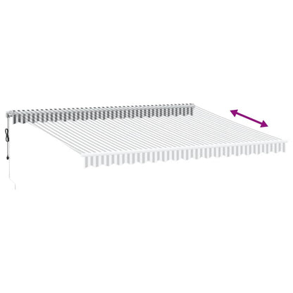 Toldo Retráctil Automático Gris