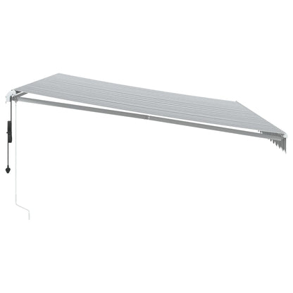 Toldo Retráctil Automático Gris
