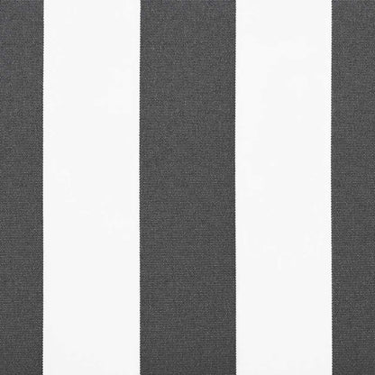 Toldo Retráctil Manual Gris Antracita Y Blanco 450X300 Cm
