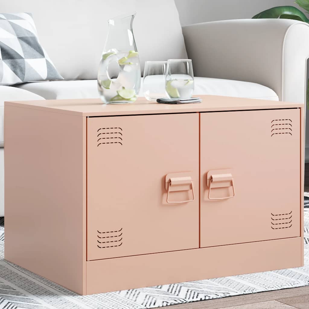 Mesa De Centro Acero 67X50X44 Cm