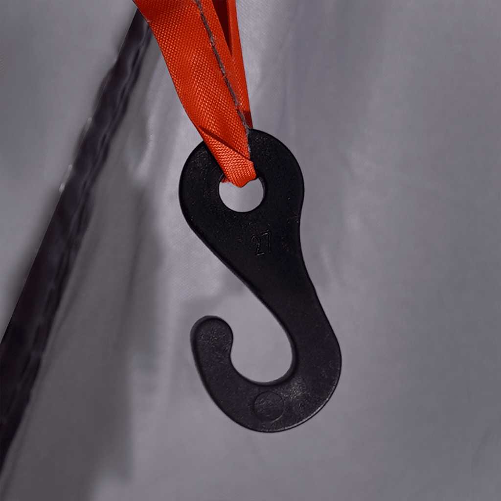 Tienda Familiar Tipi Para 8 Personas Impermeable Naranja