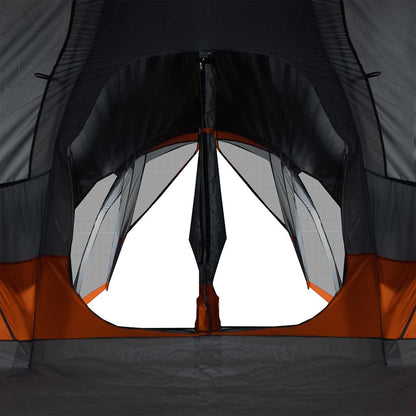 Tienda Familiar Tipi Para 8 Personas Impermeable Gris Naranja