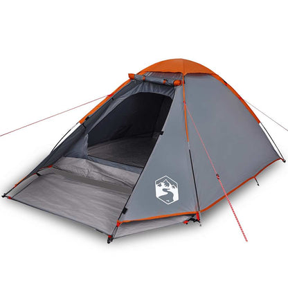 Tienda De Campaña Iglú Para Impermeable Gris Naranja
