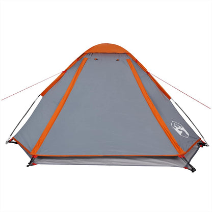 Tienda De Campaña Iglú Para Impermeable Gris Naranja
