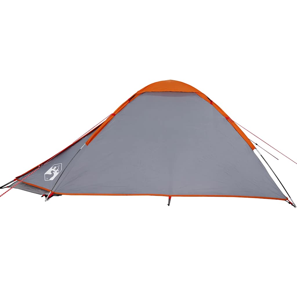 Tienda De Campaña Iglú Para Impermeable Gris Naranja