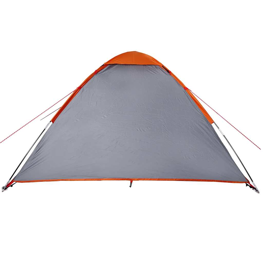 Tienda De Campaña Iglú Para Impermeable Gris Naranja