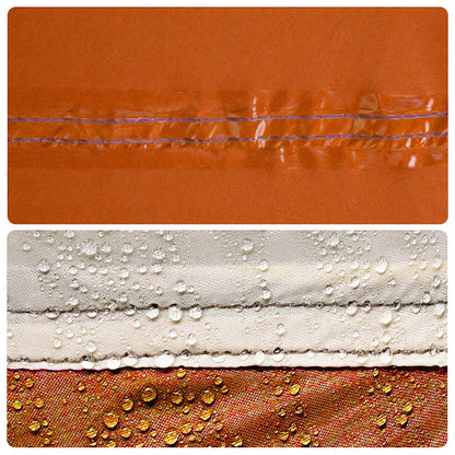 Tienda De Campaña Iglú Para Impermeable Gris Naranja