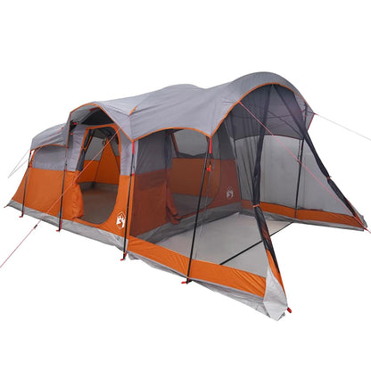 Tienda De Campaña Familiar Túnel 8 Personas Impermeable Naranja