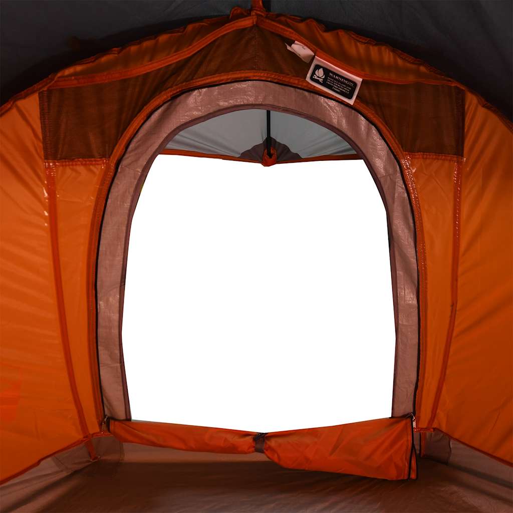 Tienda De Campaña Iglú Para 1 Persona Impermeable Naranja