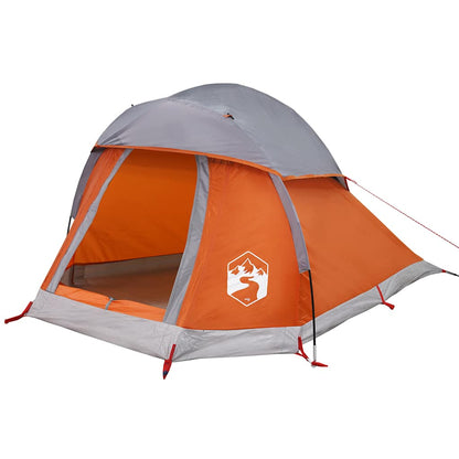Tienda De Campaña Iglú Para 1 Persona Impermeable Naranja