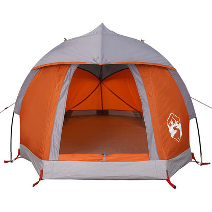 Tienda De Campaña Iglú Para 1 Persona Impermeable Naranja