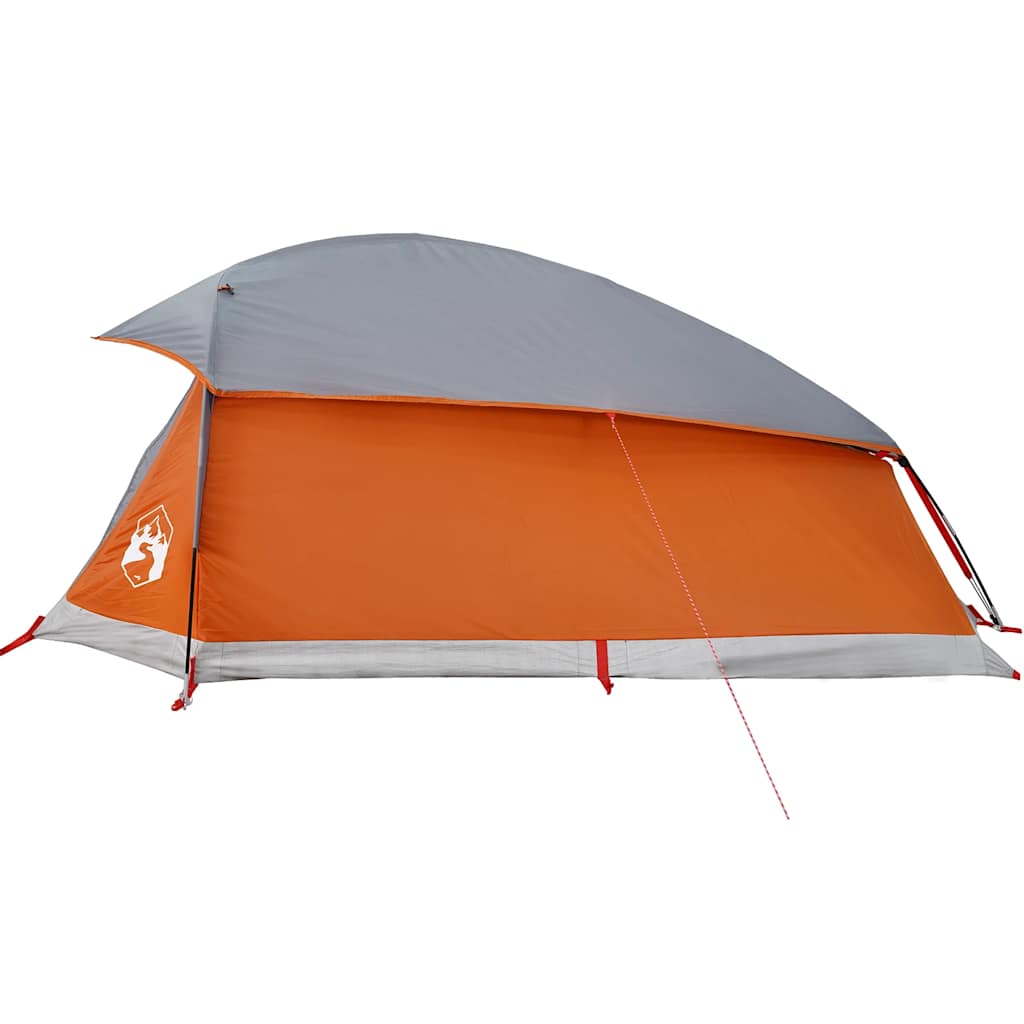 Tienda De Campaña Iglú Para 1 Persona Impermeable Naranja