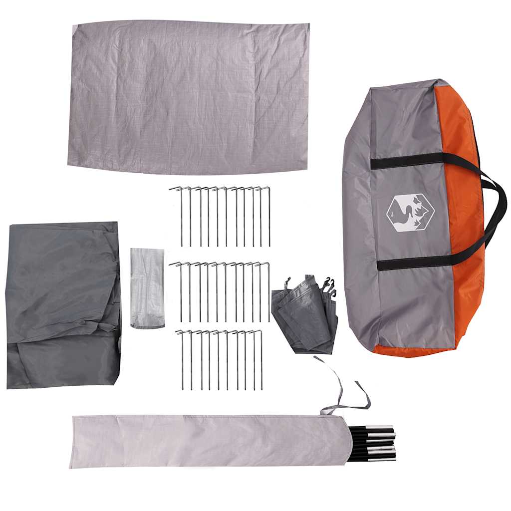 Tienda De Campaña Iglú Para 1 Persona Impermeable Naranja