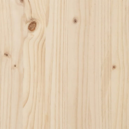 Mesa De Bar De Jardín Con Techo Madera Maciza